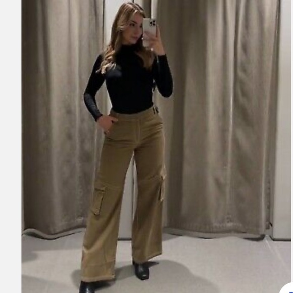 Zara Pants & Jumpsuits Zara Full Length Cargo Pants Poshmark